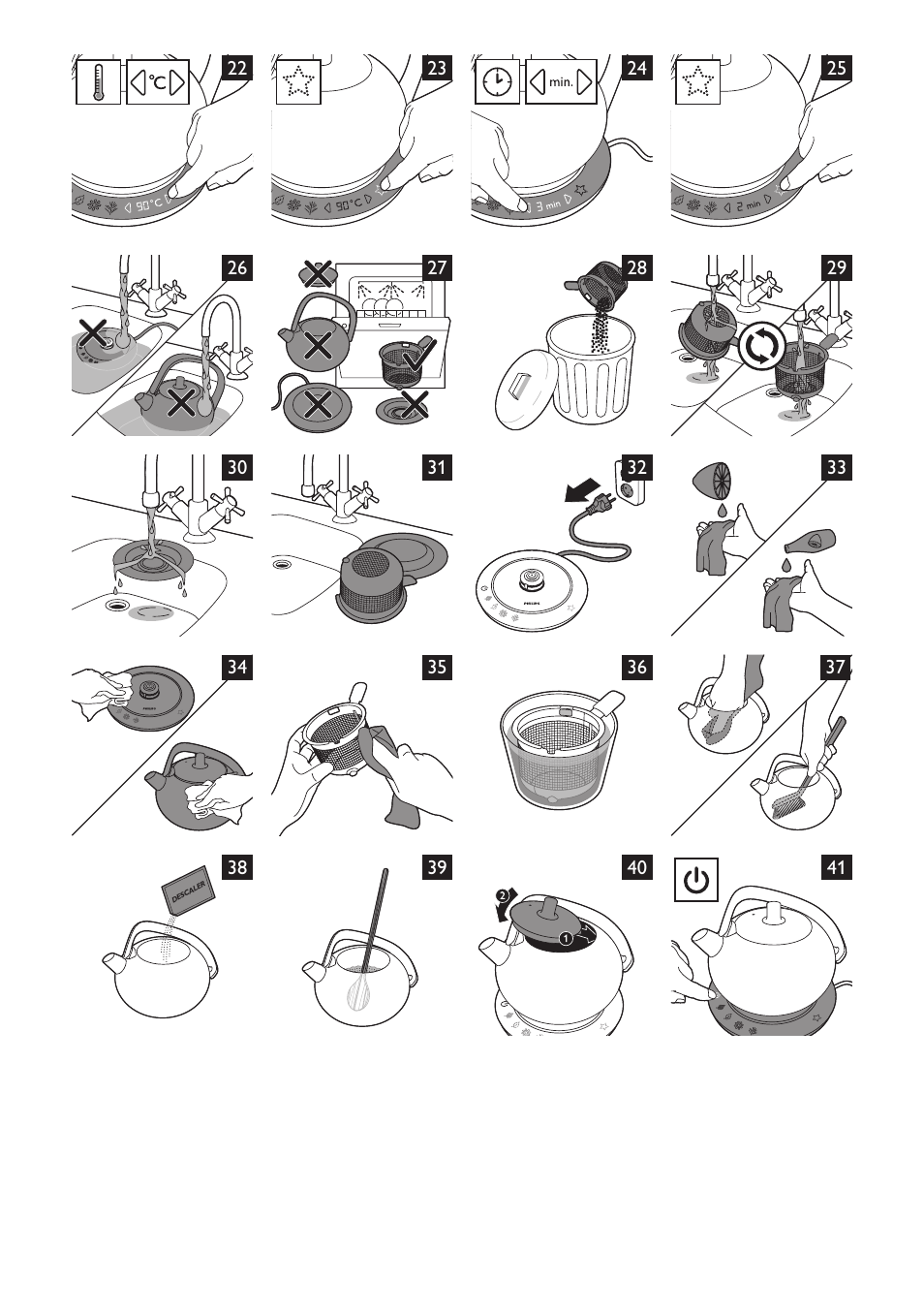 Philips Teezubereiter User Manual | Page 69 / 72