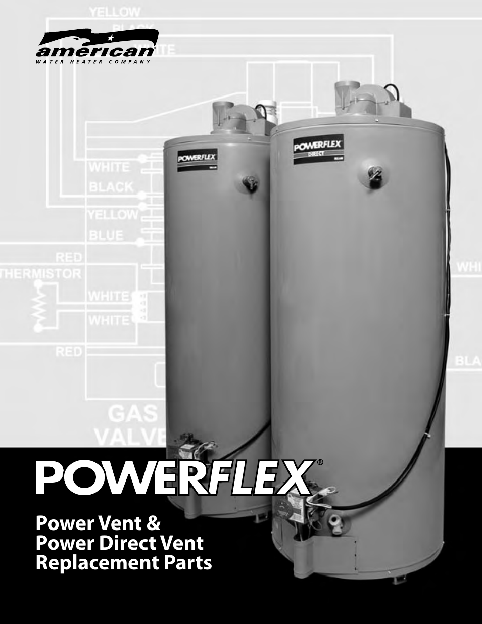 American Water Heater Powerflex PDVG-50T42 User Manual | 4 pages