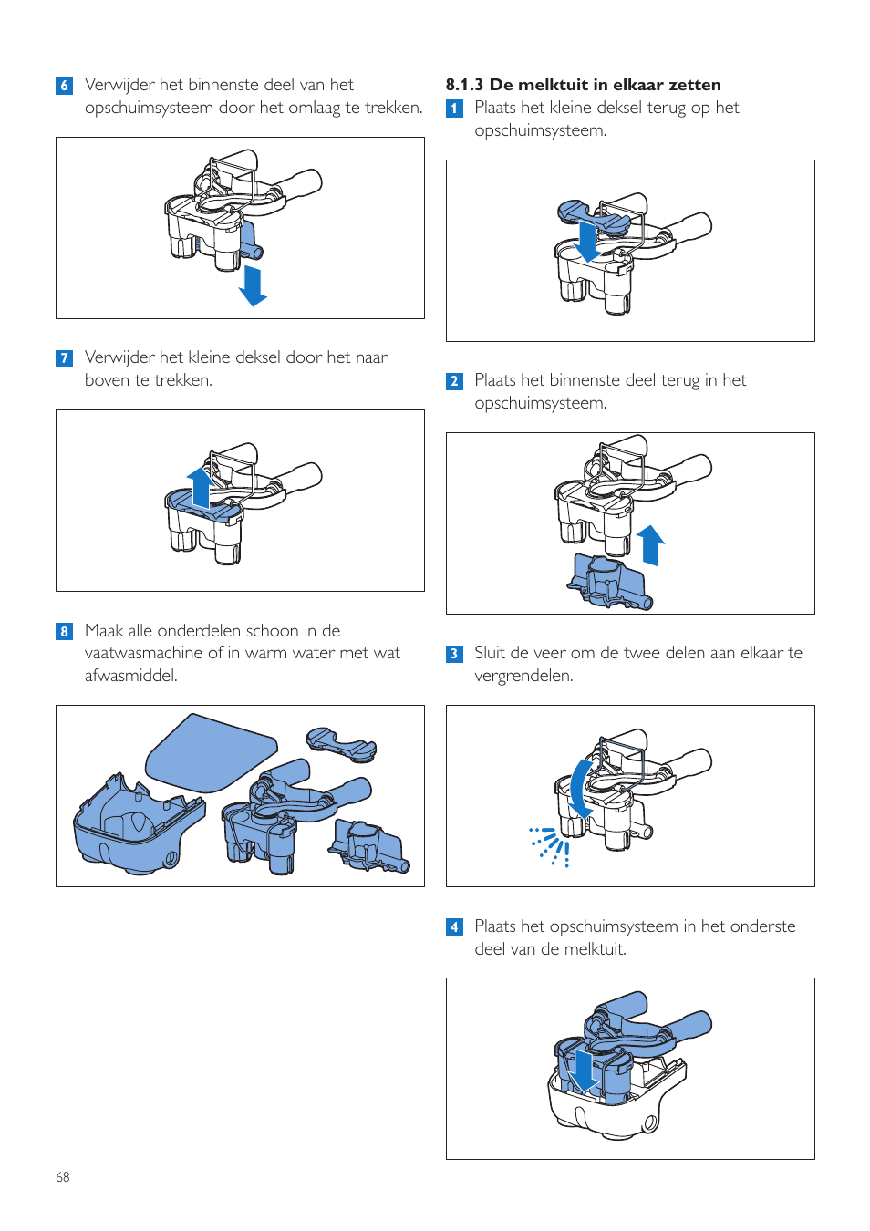 Philips SENSEO® Latte Duo Kaffeepadmaschine User Manual | Page 68 / 76