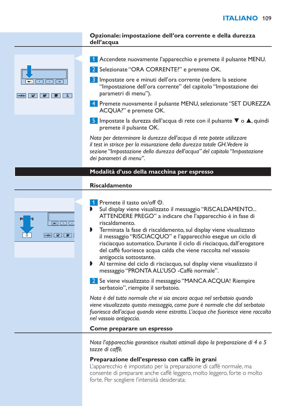 Philips Kaffeevollautomat User Manual | Page 109 / 154