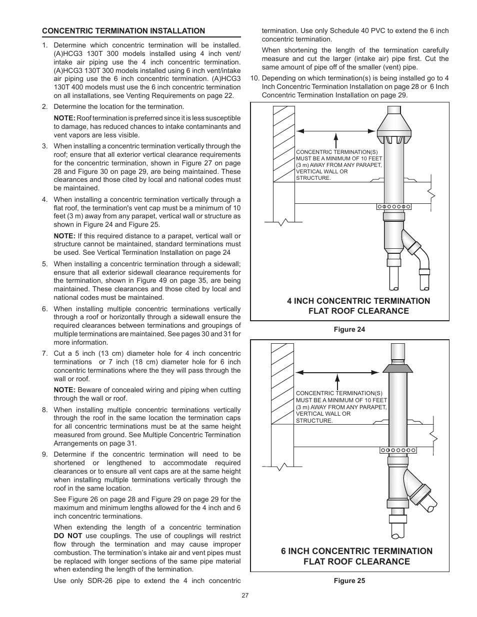 American Water Heater HCG3 130T 300 User Manual | Page 27 / 76