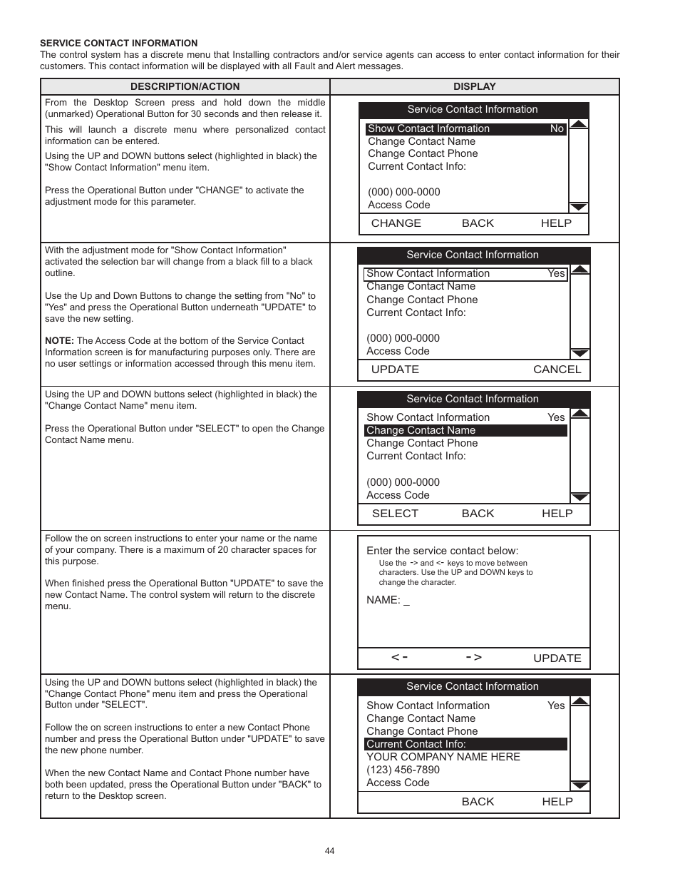 American Water Heater VG6250T100 User Manual | Page 44 / 60