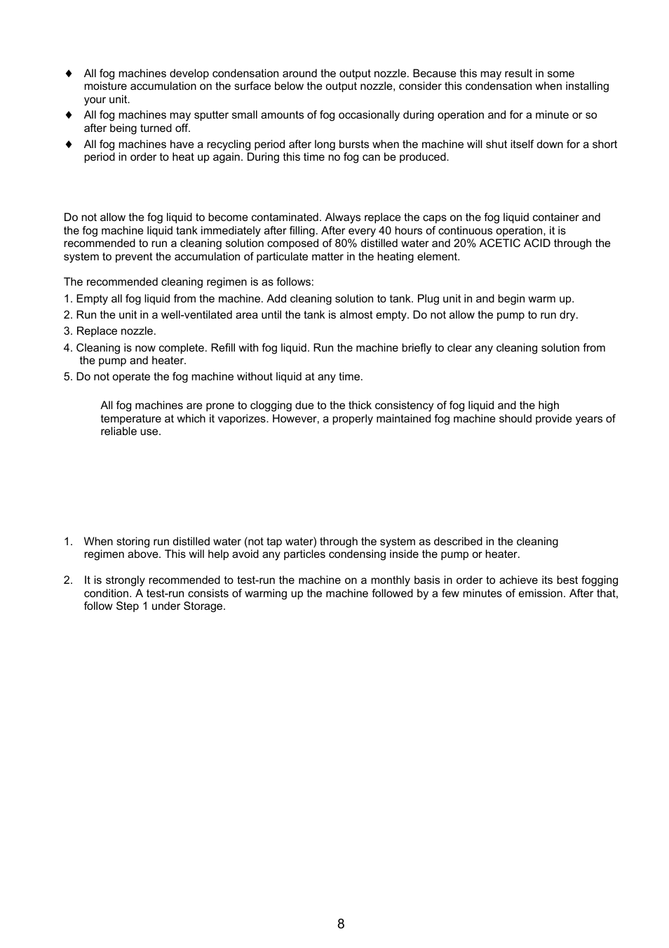 Antari Lighting and Effects Z-3000II User Manual | Page 8 / 32