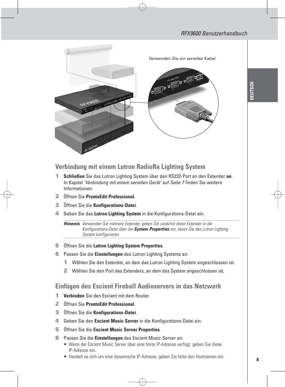 Philips Pronto Serieller Extender User Manual | Page 11 / 52