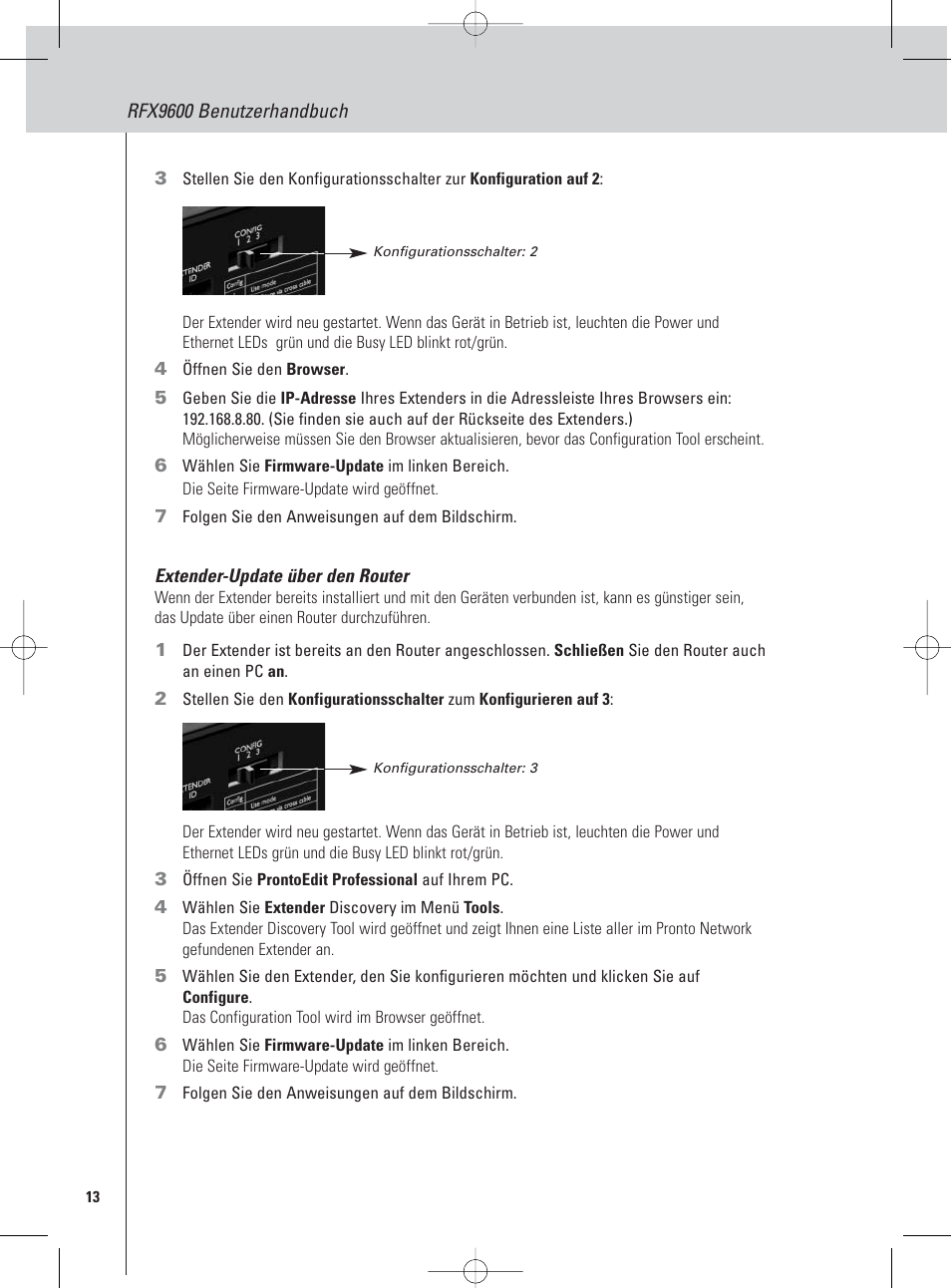 Philips Pronto Serieller Extender User Manual | Page 16 / 52