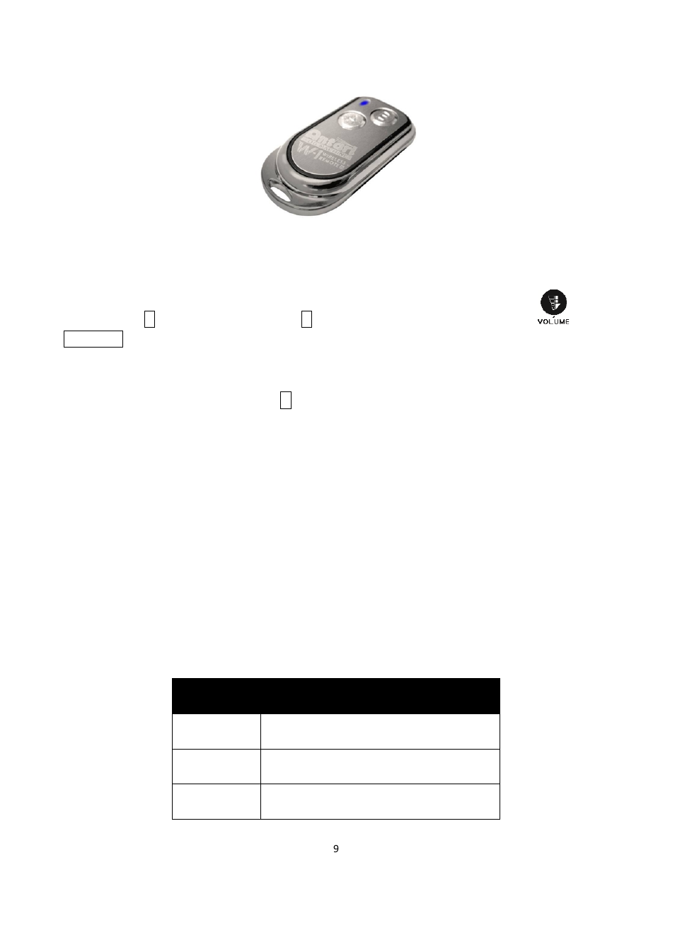W-1 wireless controller, Dmx512 settings | Antari Lighting and Effects IP-1500 User Manual | Page 9 / 36