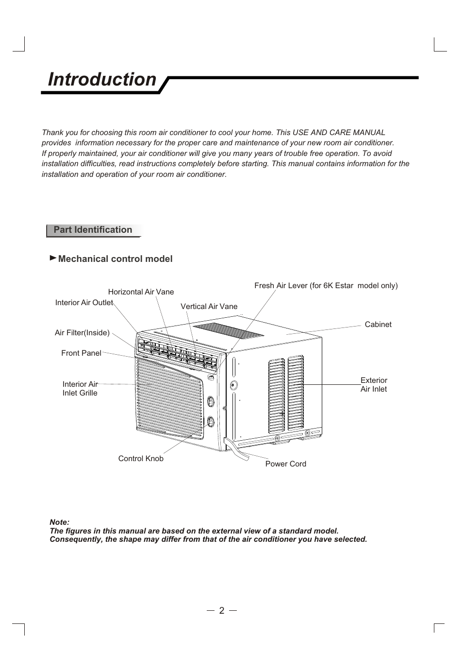 Introduction | Admiral AAW-06CM1FHUE User Manual | Page 3 / 31