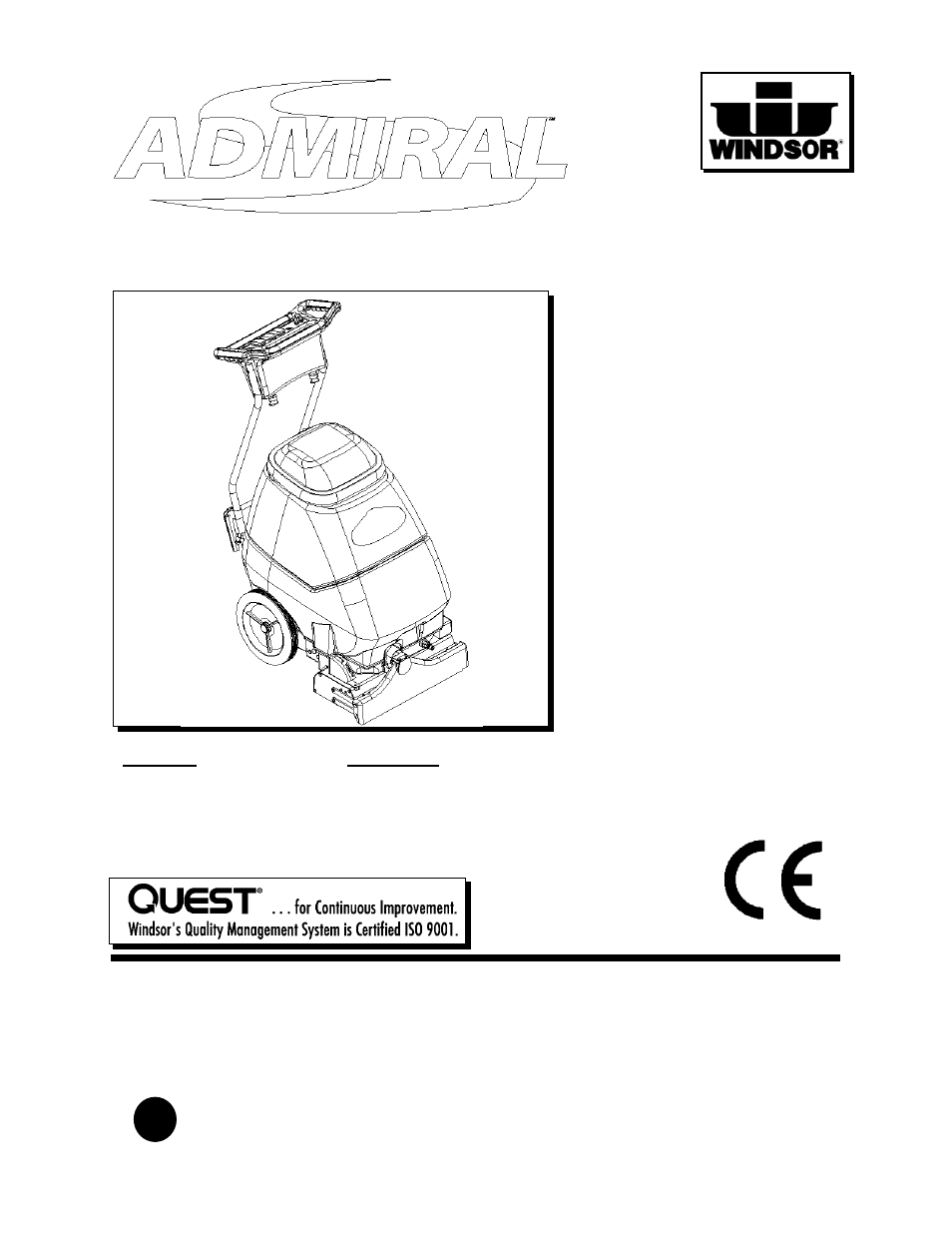 Admiral ADM8IE - 10080030 User Manual | 19 pages