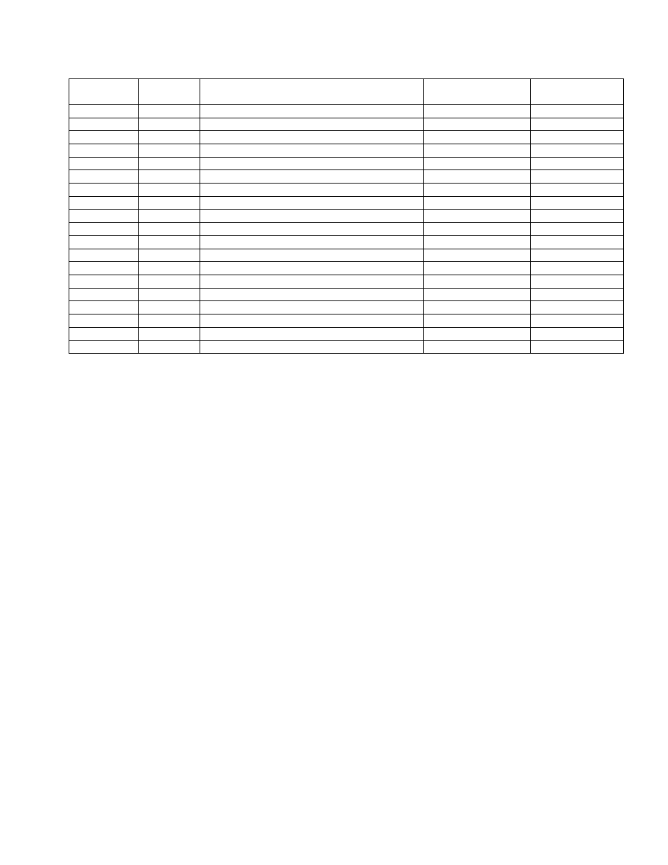 Suggested spare parts | Admiral ADM8 10080170 User Manual | Page 40 / 40
