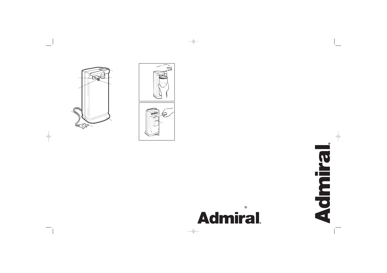 Admiral Kitchen Utensil User Manual | 1 page