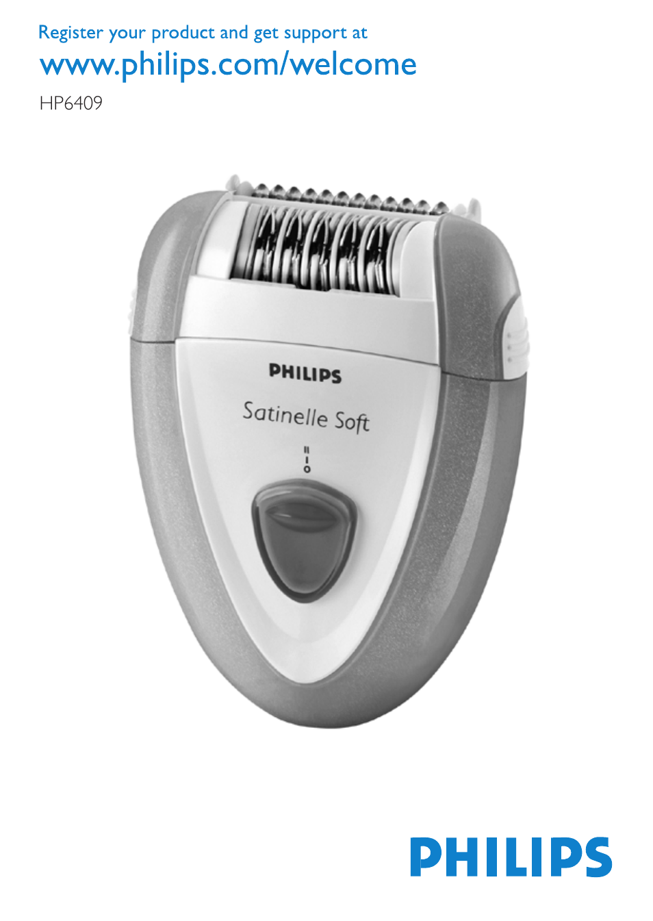 Philips Satinelle Epilierer User Manual | 96 pages