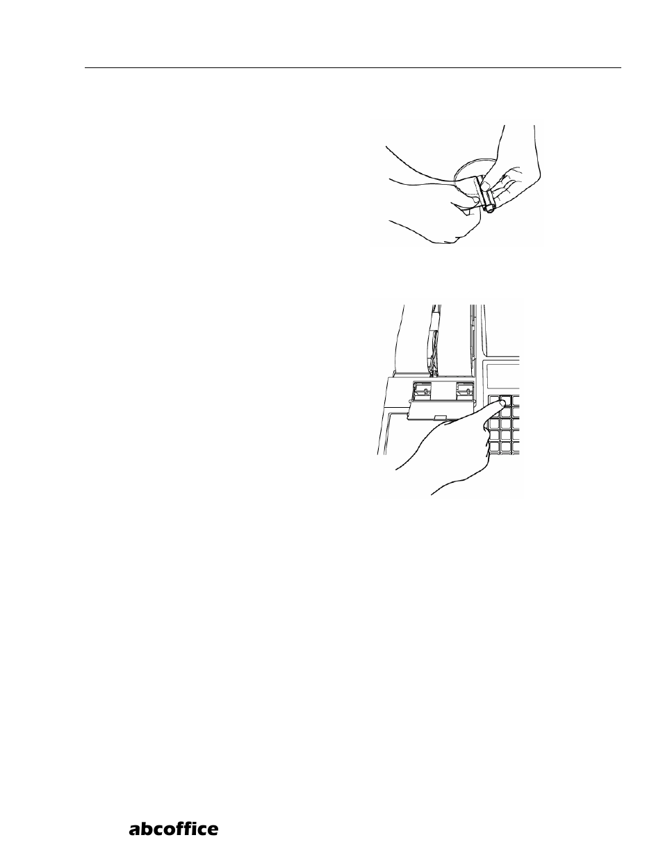 Abcoffice, Installing the paper rolls | ABC Office CR-2032 User Manual | Page 17 / 122