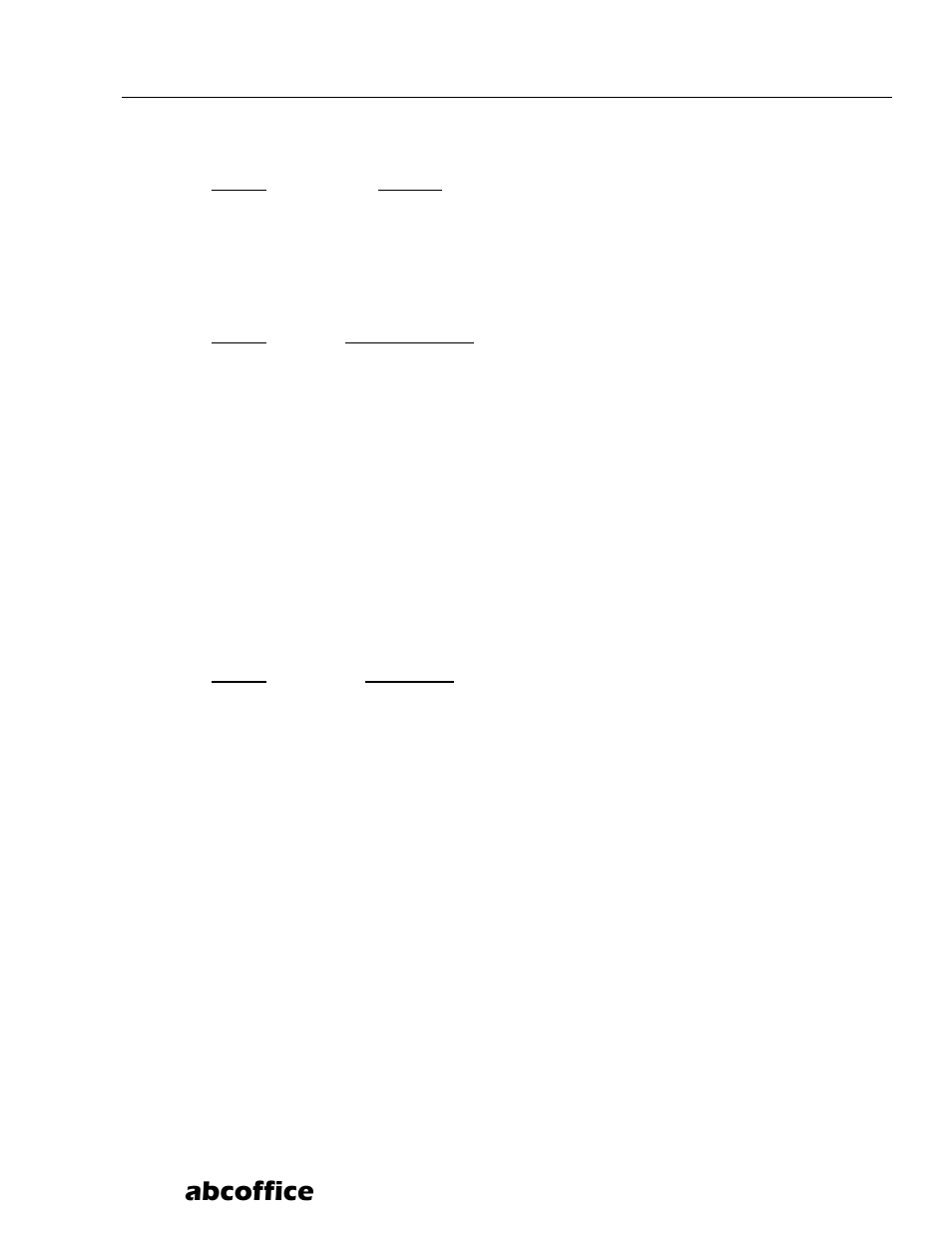 Abcoffice, Department programming | ABC Office CR-2032 User Manual | Page 35 / 122