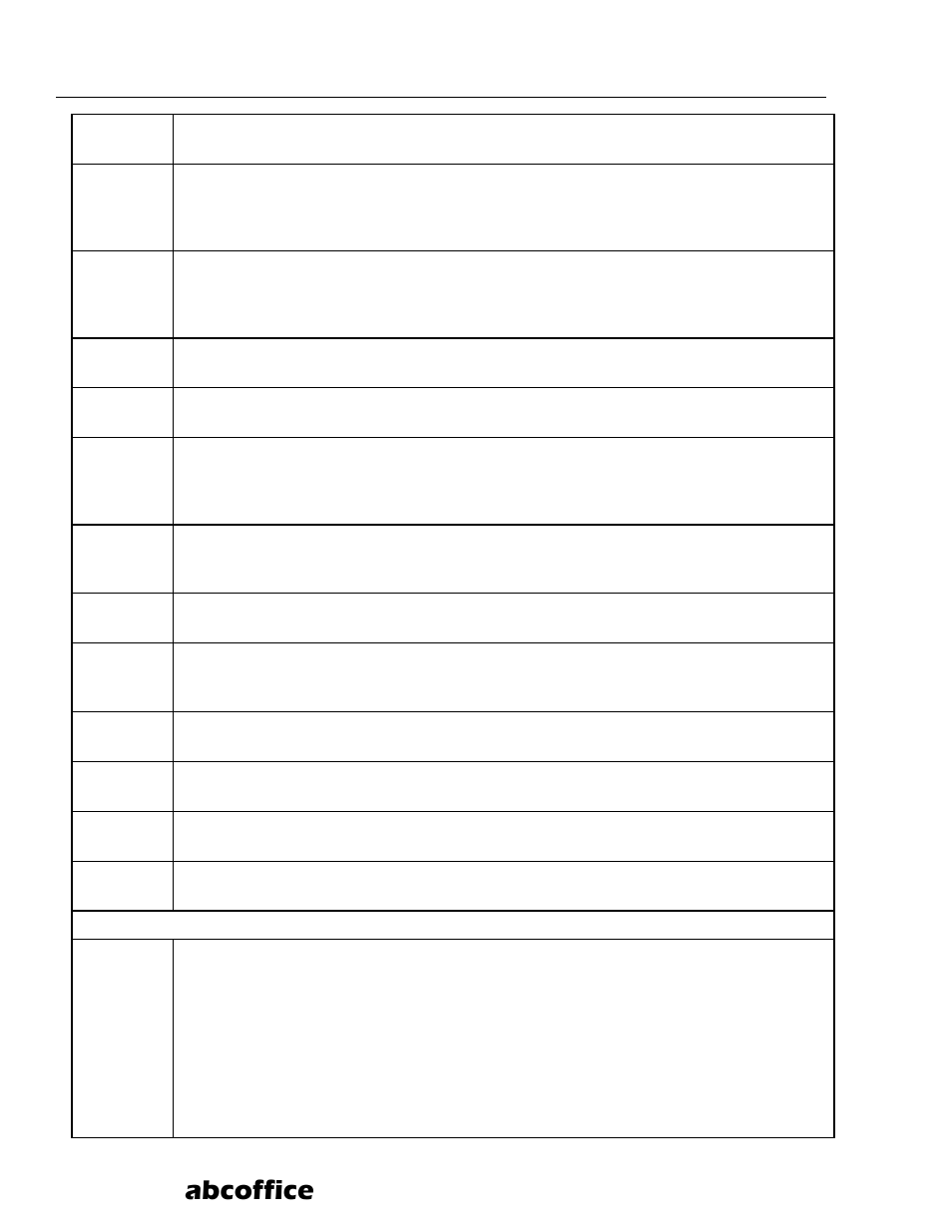 Abcoffice, Flag options | ABC Office CR-2032 User Manual | Page 66 / 122