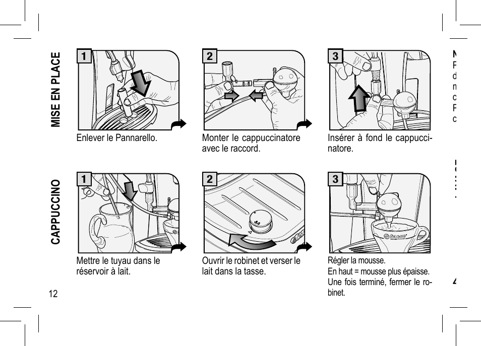 Philips Saeco Odea Kaffeevollautomat User Manual | Page 12 / 28
