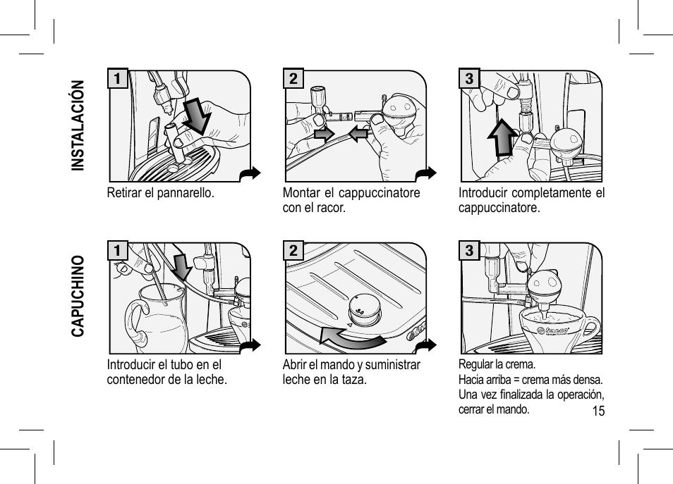 Philips Saeco Odea Kaffeevollautomat User Manual | Page 15 / 28