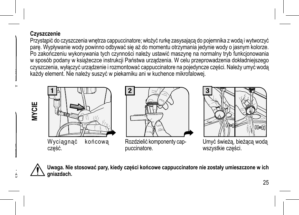 Philips Saeco Odea Kaffeevollautomat User Manual | Page 25 / 28