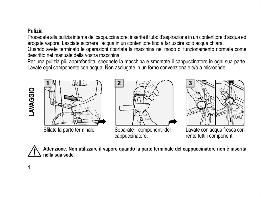 Philips Saeco Odea Kaffeevollautomat User Manual | Page 4 / 28