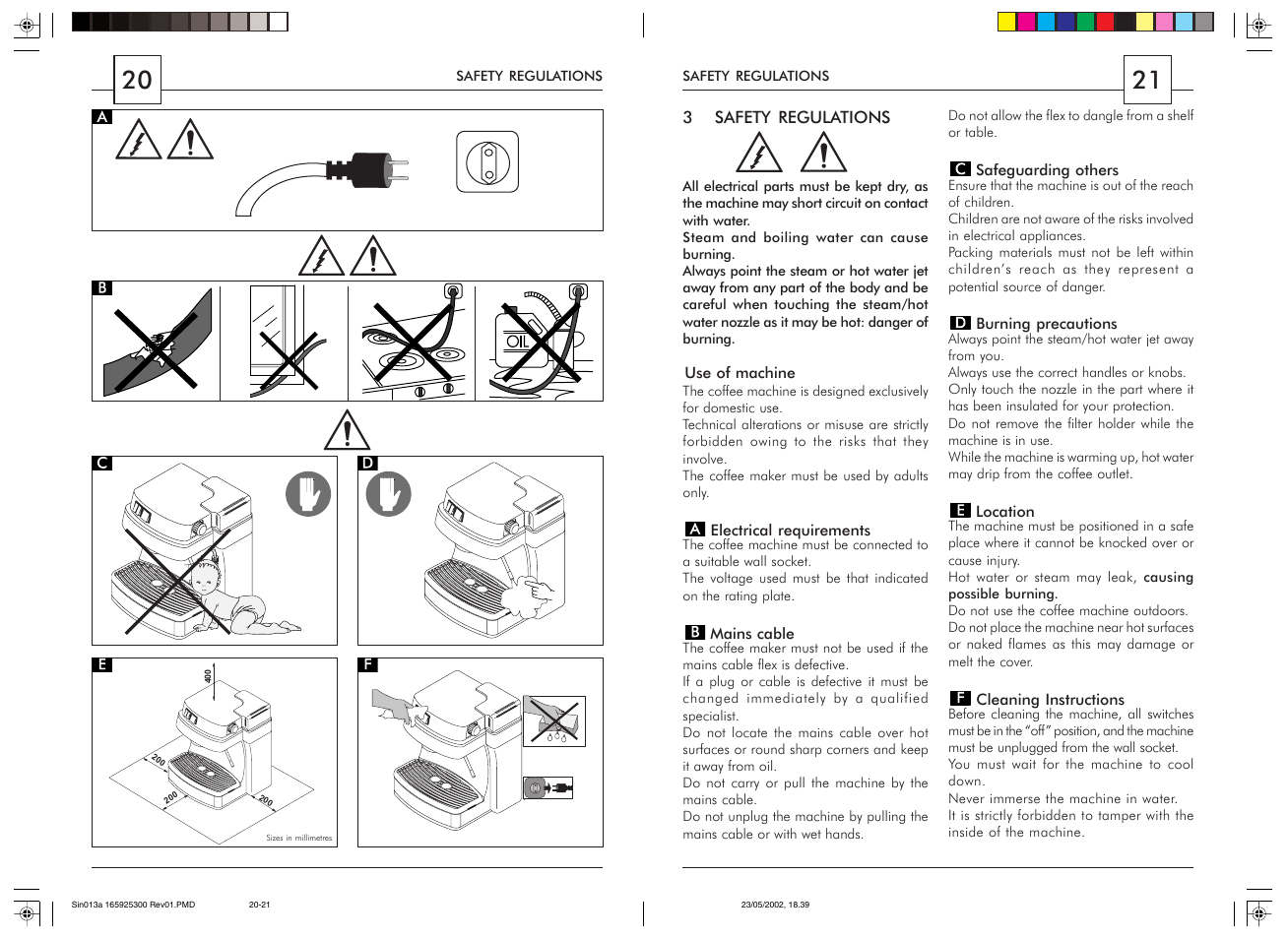 Philips Saeco Via Veneto Siebträger-Espressomaschine User Manual | Page 11 / 47