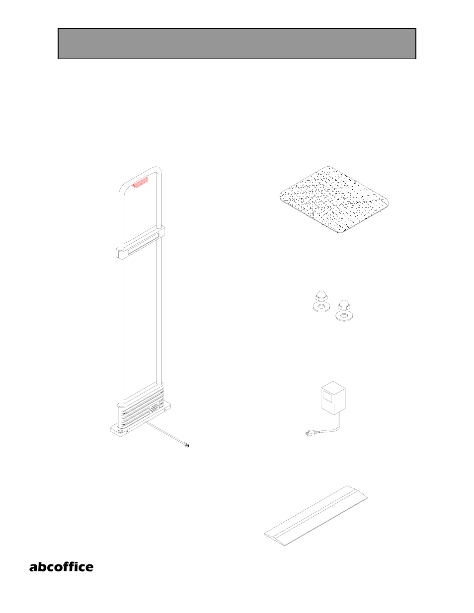 Parts list, Abcoffice | ABC Office SP-1 User Manual | Page 3 / 13