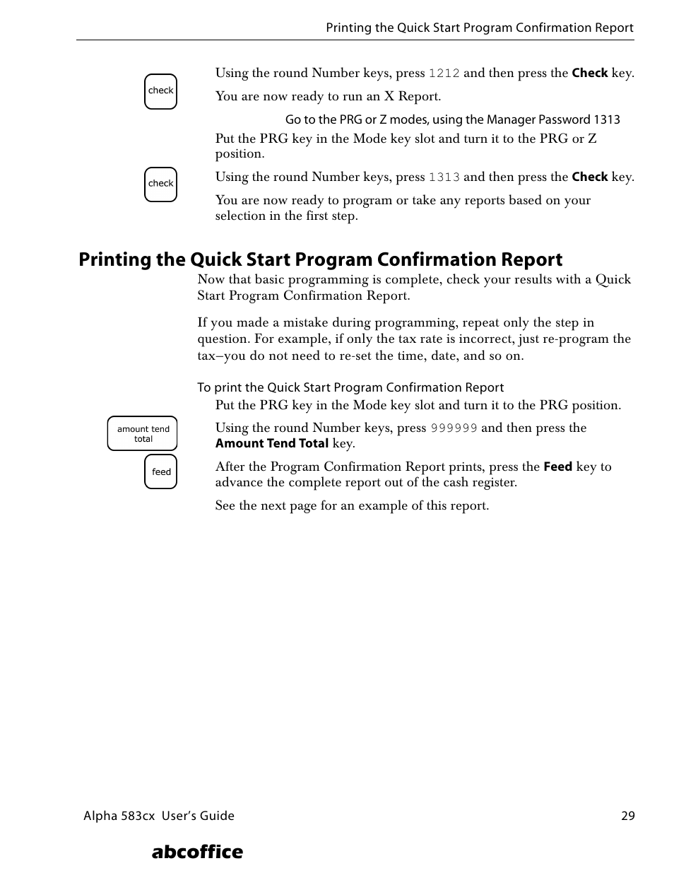 Abcoffice | ABC Office ROYAL Alpha 583cx User Manual | Page 35 / 138