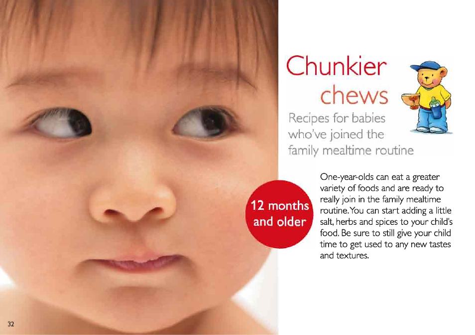 Chunkier chews | Philips Set aus AVENT Minimixer + Zubehör User Manual | Page 32 / 40