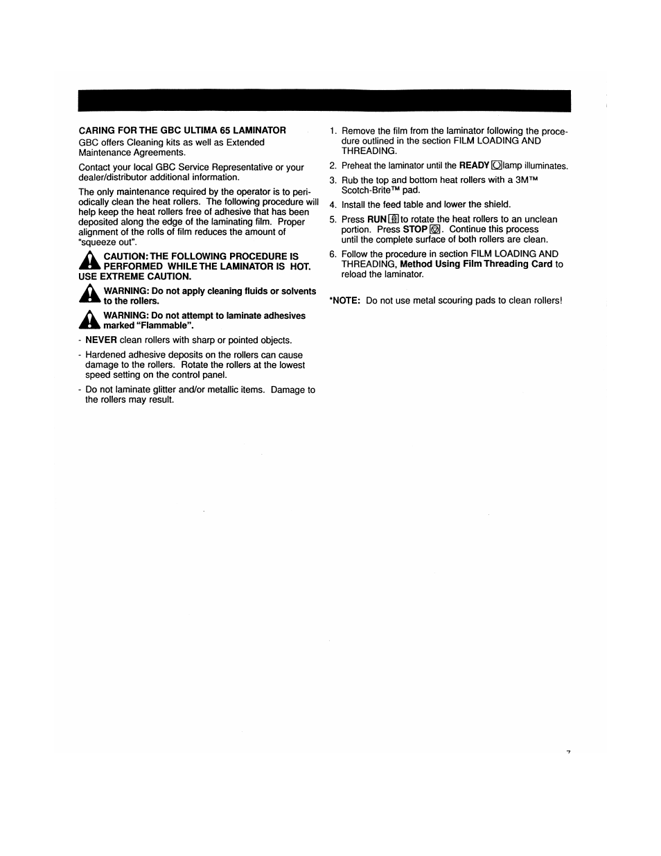 ABC Office ULTIMA 65 User Manual | Page 6 / 9