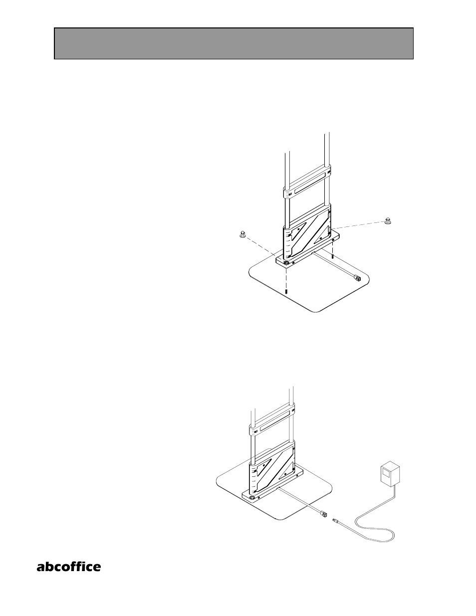 Assembly instructions, Abcoffice | ABC Office Vector KT7105-A User Manual | Page 4 / 13