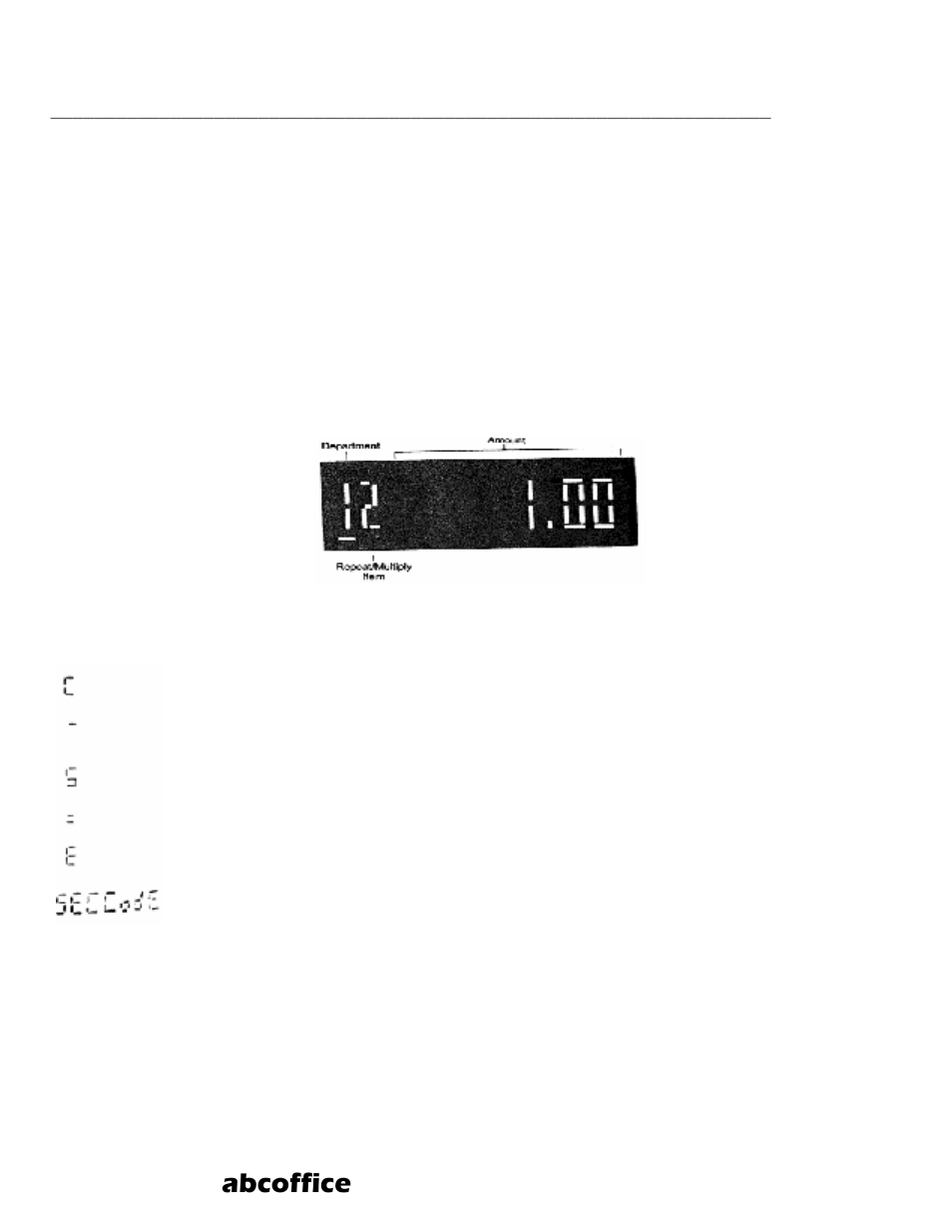 Abcoffice, The display | ABC Office ROYAL 110CX User Manual | Page 119 / 160