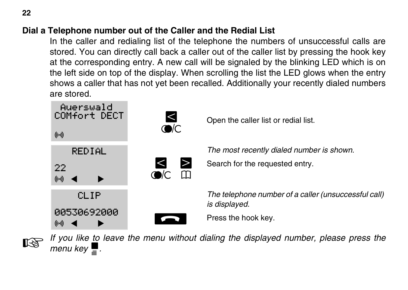 Auerswald 800 User Manual | Page 22 / 52