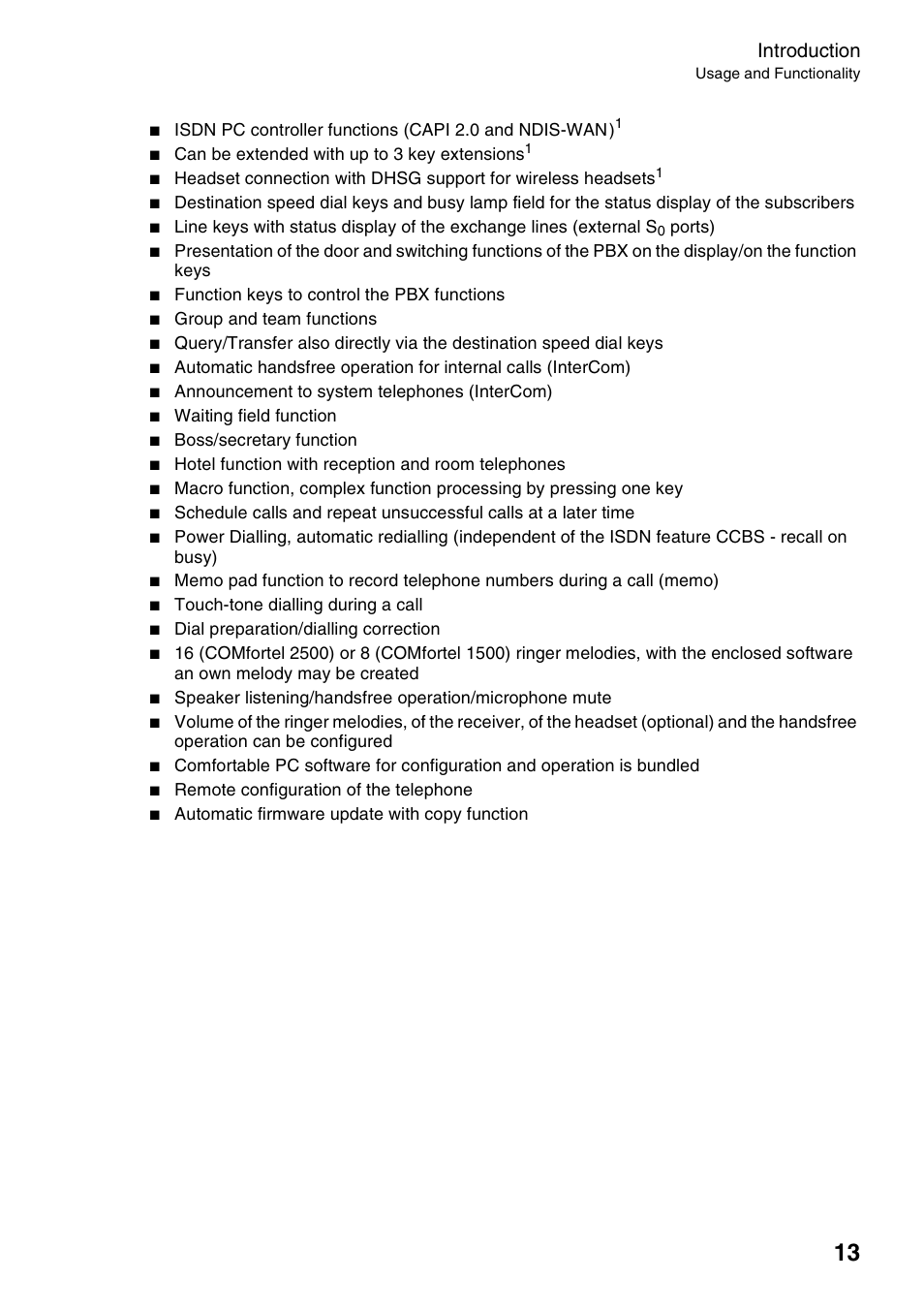Introduction | Auerswald 2500 User Manual | Page 13 / 236