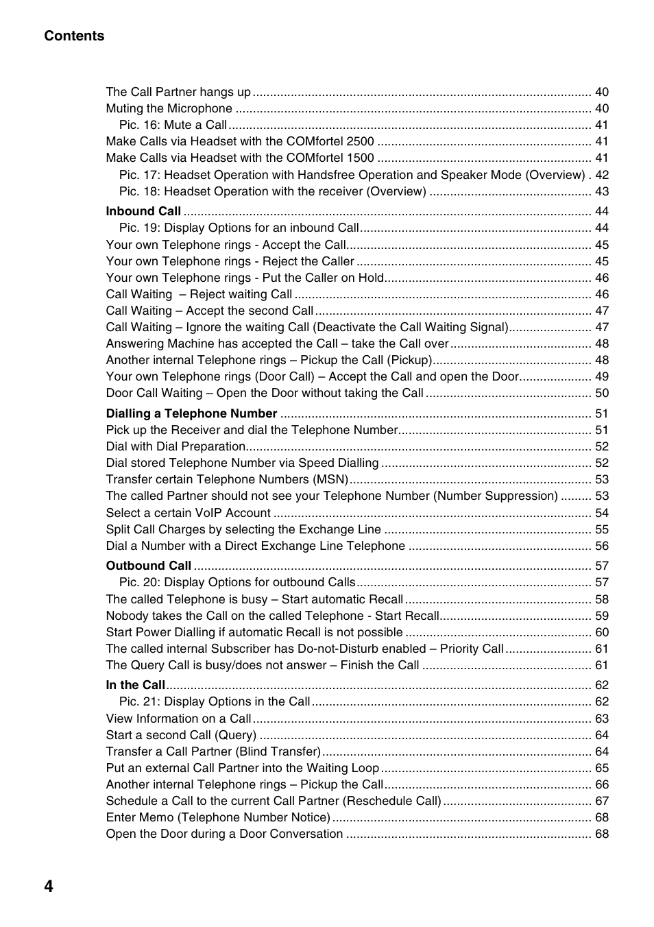 Auerswald 2500 User Manual | Page 4 / 236