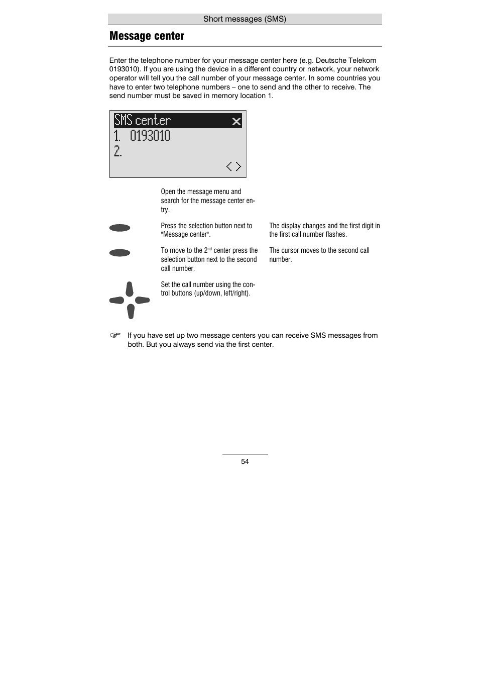 Message center | Auerswald 461.2 User Manual | Page 54 / 95