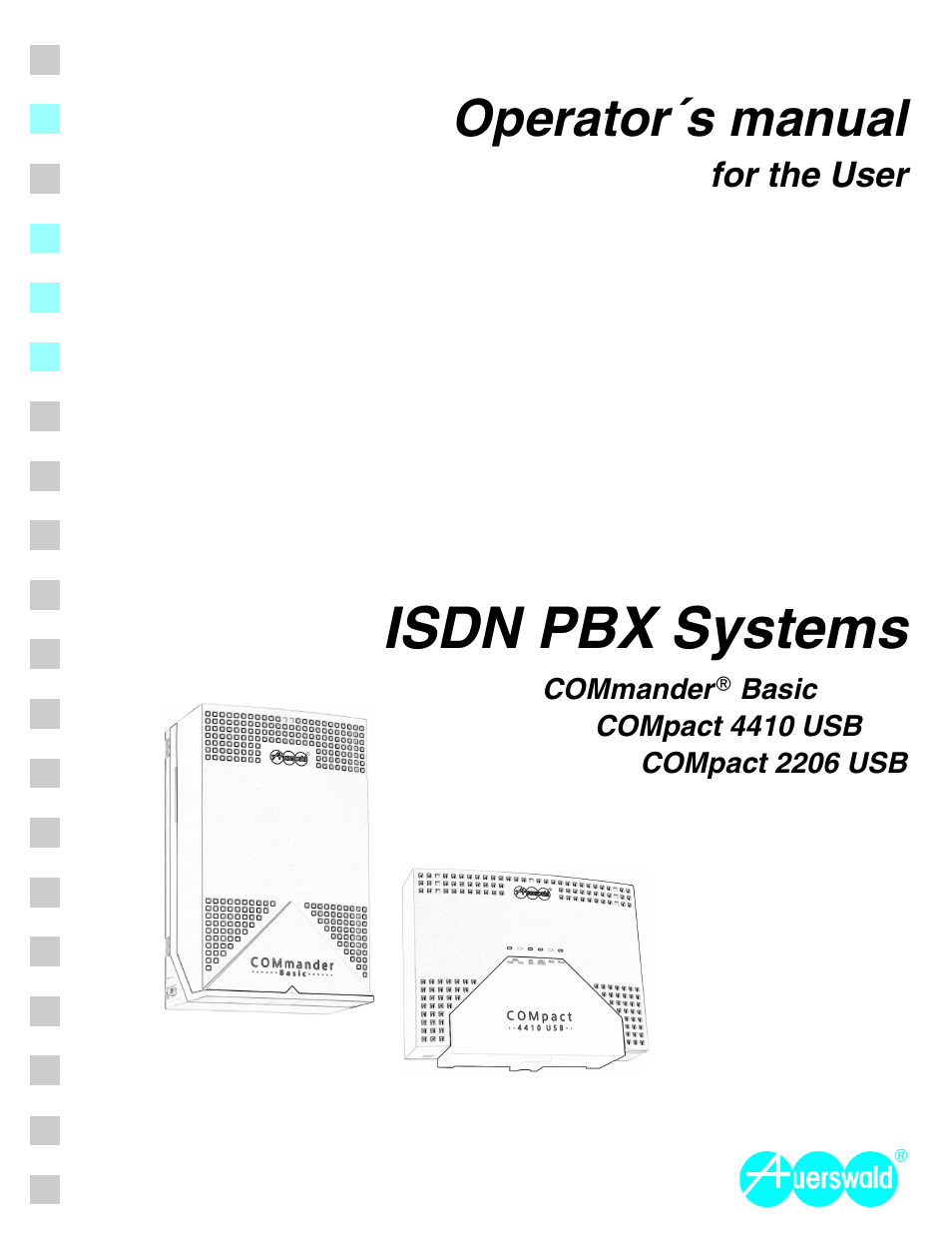 Auerswald 2206 USB User Manual | 76 pages