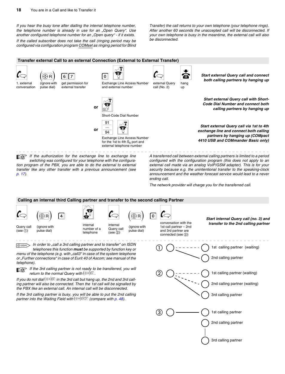 G (f) 67 0 r g a, G (f) 4 n g (f) 0 g, F)47 | Auerswald 2206 USB User Manual | Page 18 / 76