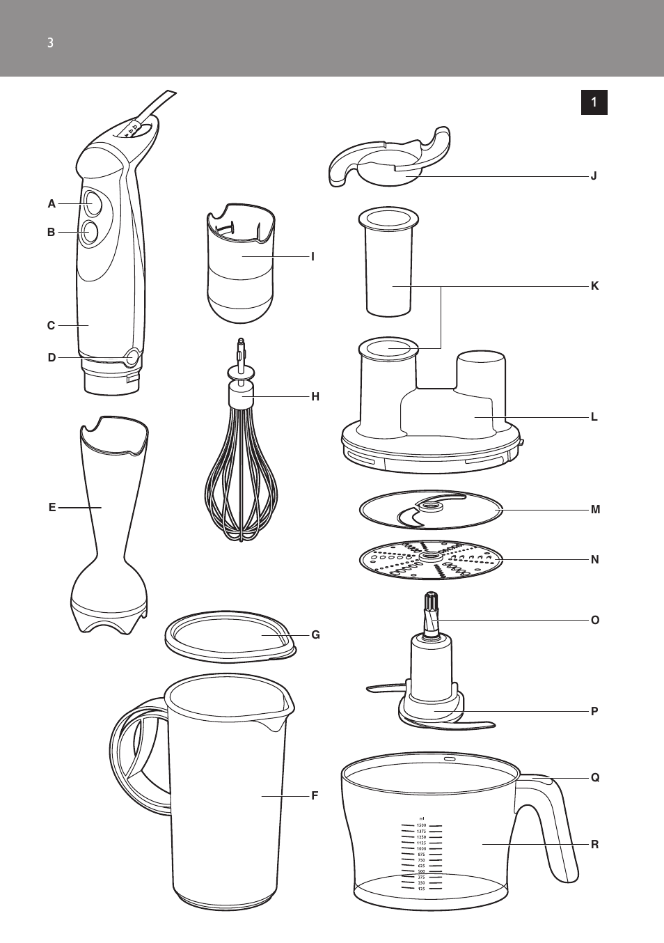 Philips Frullatore ad immersione User Manual | Page 3 / 88