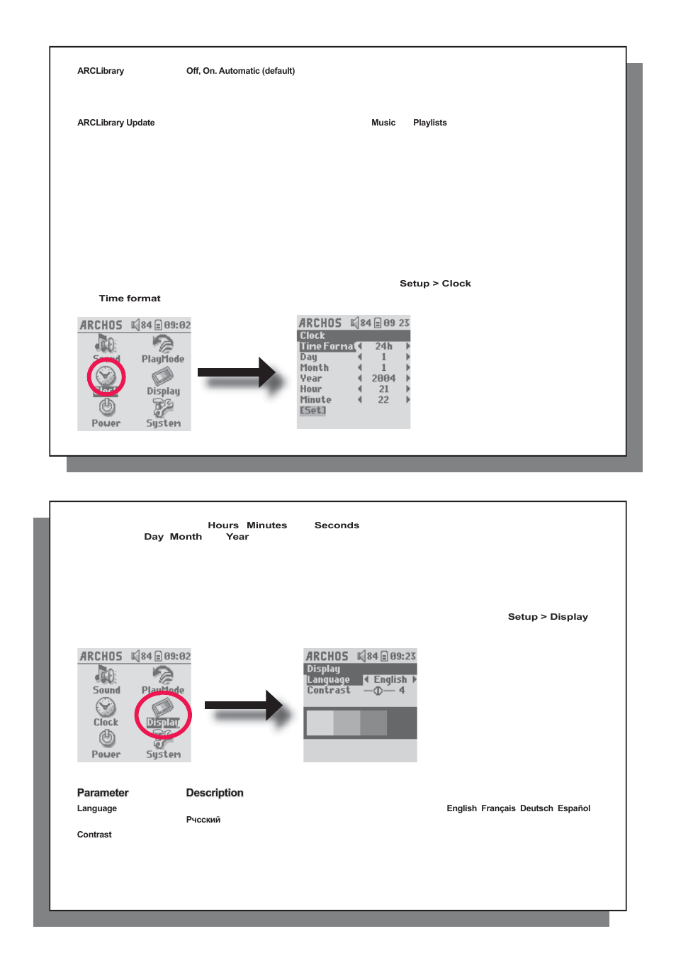 ARCHOS Gmini XS202S User Manual | Page 12 / 26
