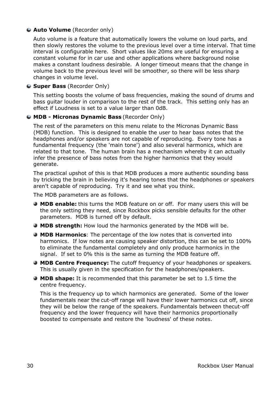 ARCHOS box rock User Manual | Page 30 / 90