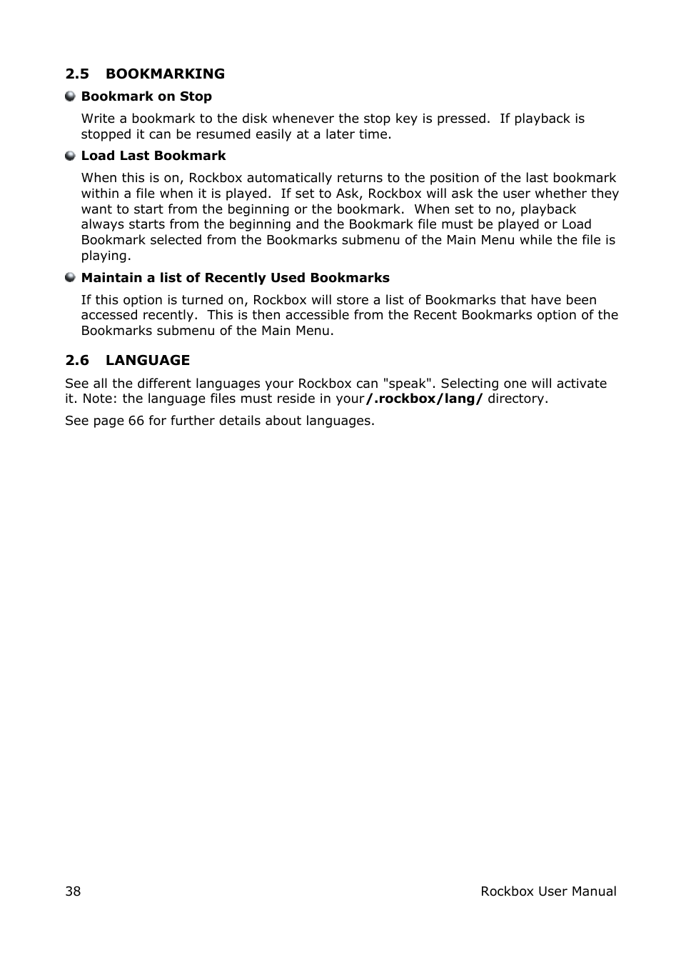 ARCHOS box rock User Manual | Page 38 / 90
