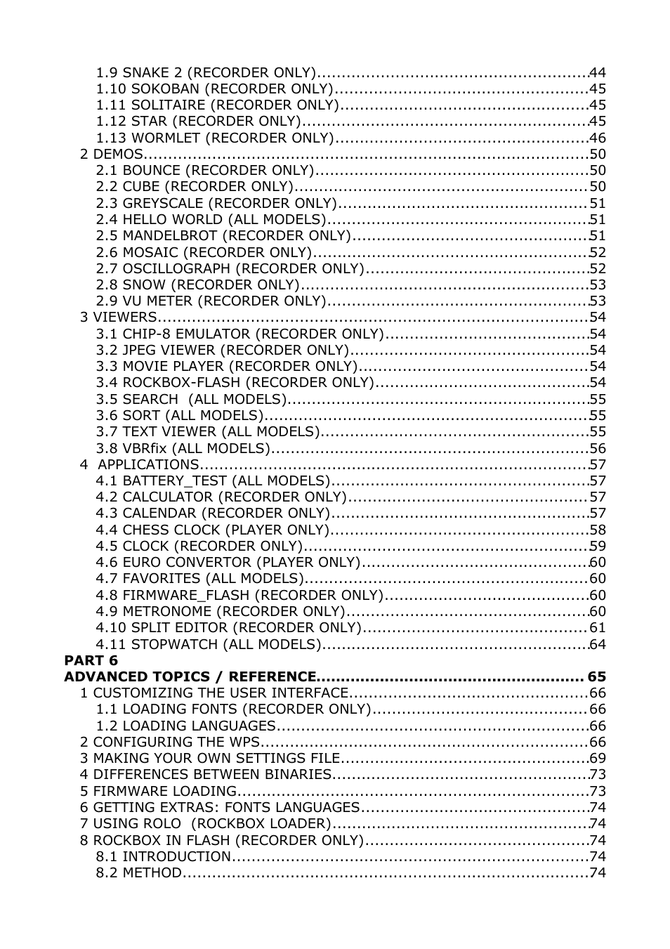 ARCHOS box rock User Manual | Page 5 / 90