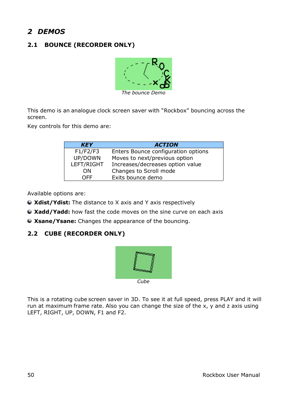 2 demos | ARCHOS box rock User Manual | Page 50 / 90
