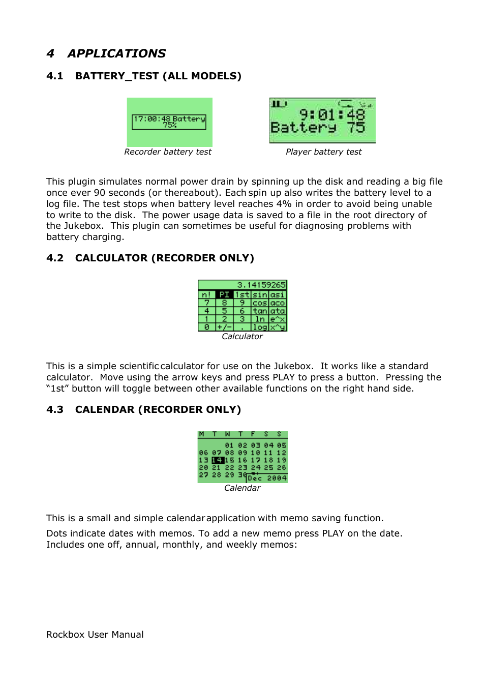 4 applications | ARCHOS box rock User Manual | Page 57 / 90