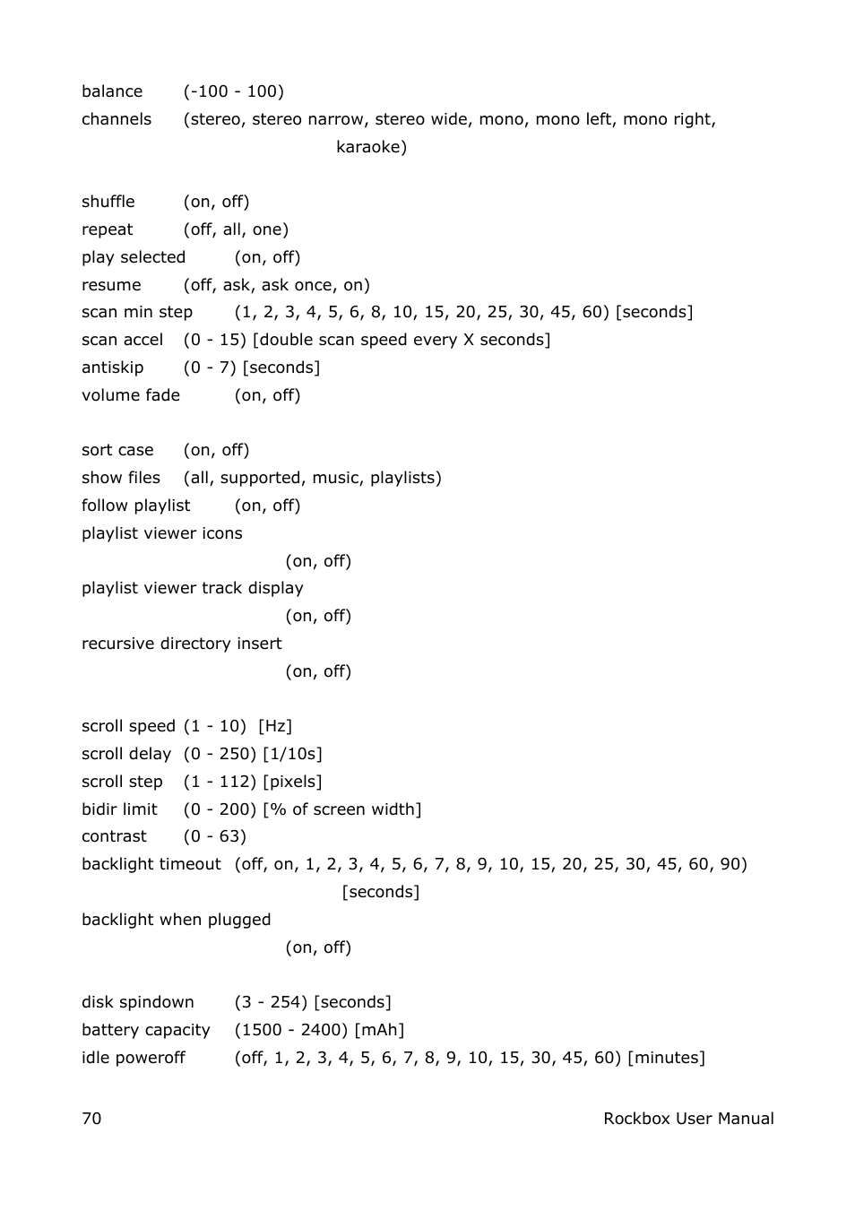 ARCHOS box rock User Manual | Page 70 / 90