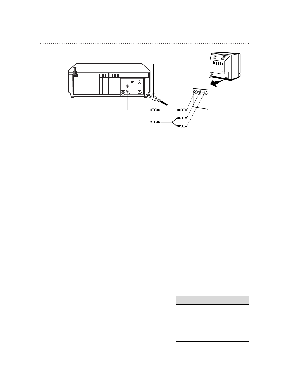 10 hookups with a stereo tv | Philips VPB115AT99 User Manual | Page 10 / 24