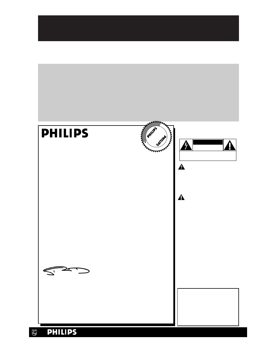 Safety, Warranty verification, Owner confirmation | Model registration, Hurry, Know these, Symbols | Philips VPB115AT99 User Manual | Page 2 / 24