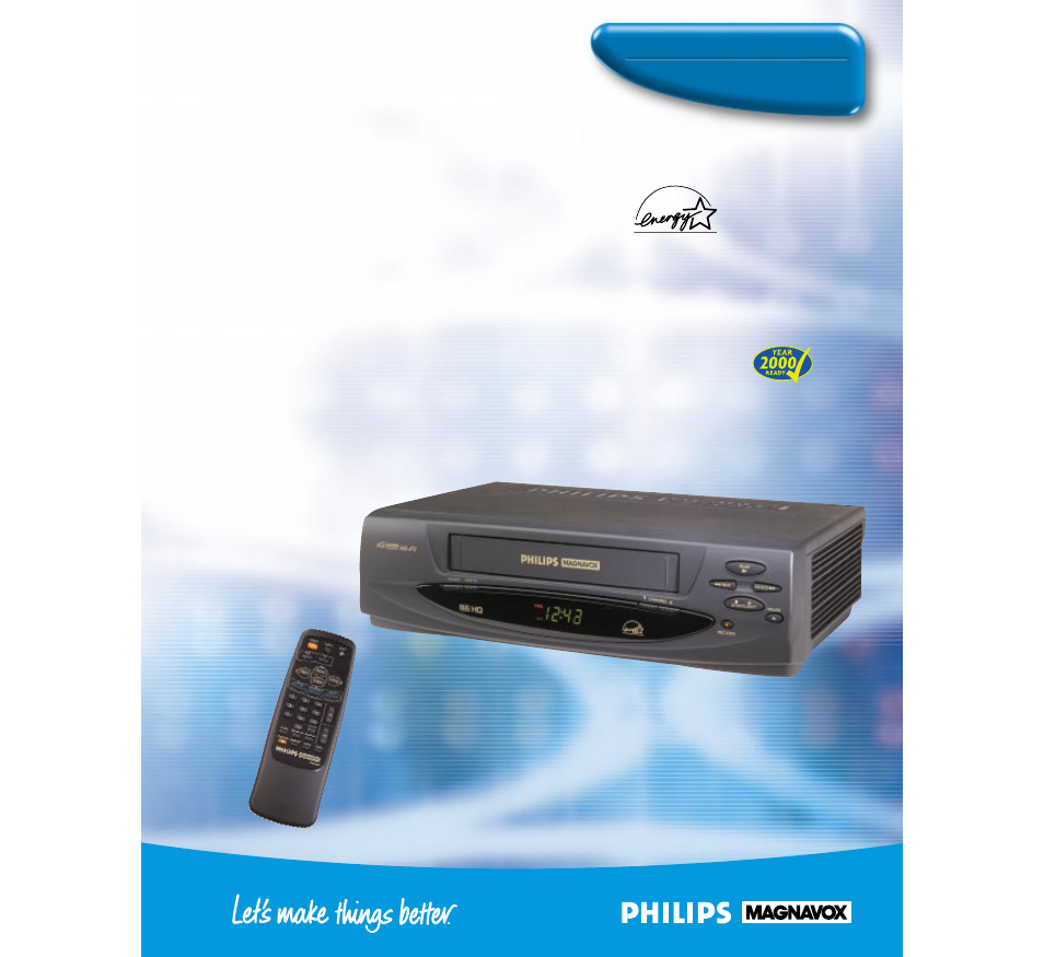 Philips VRA611AT User Manual | 2 pages