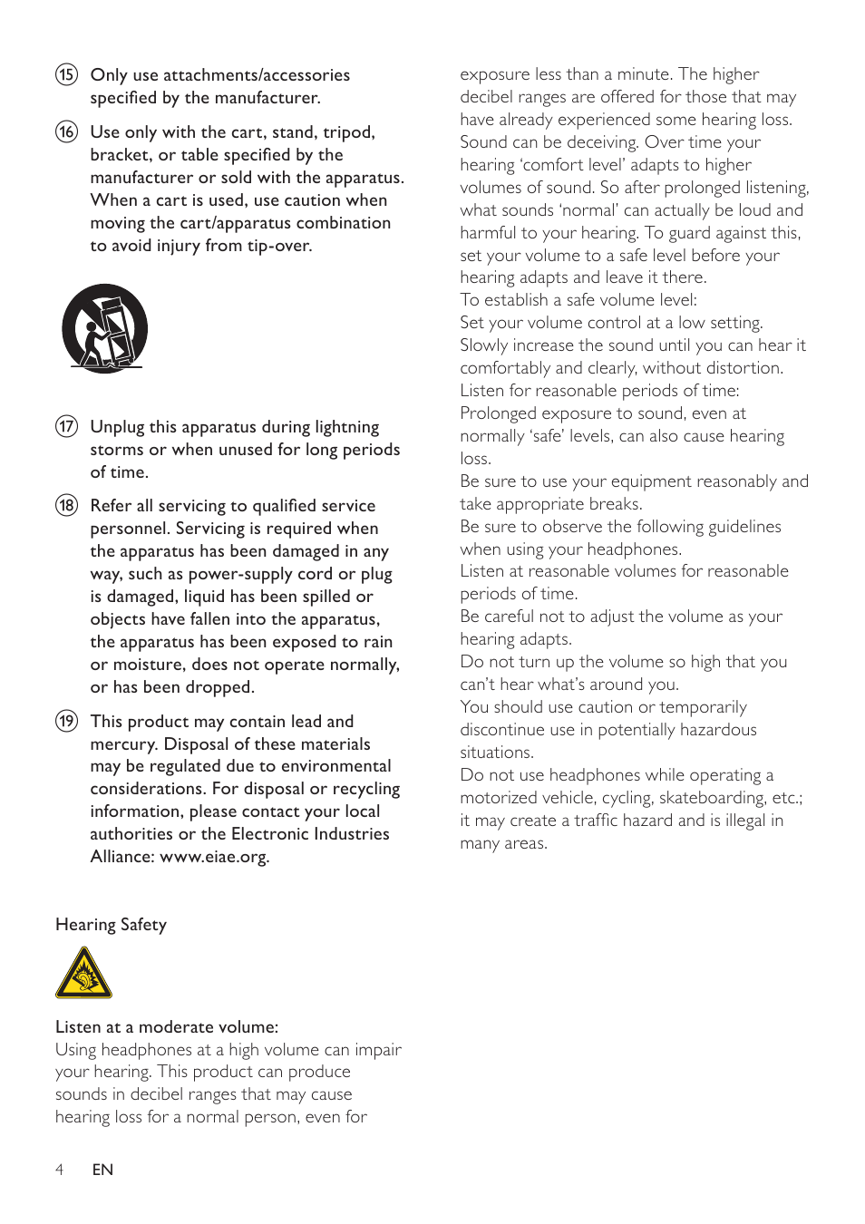 Philips NP2500-37 User Manual | Page 5 / 67