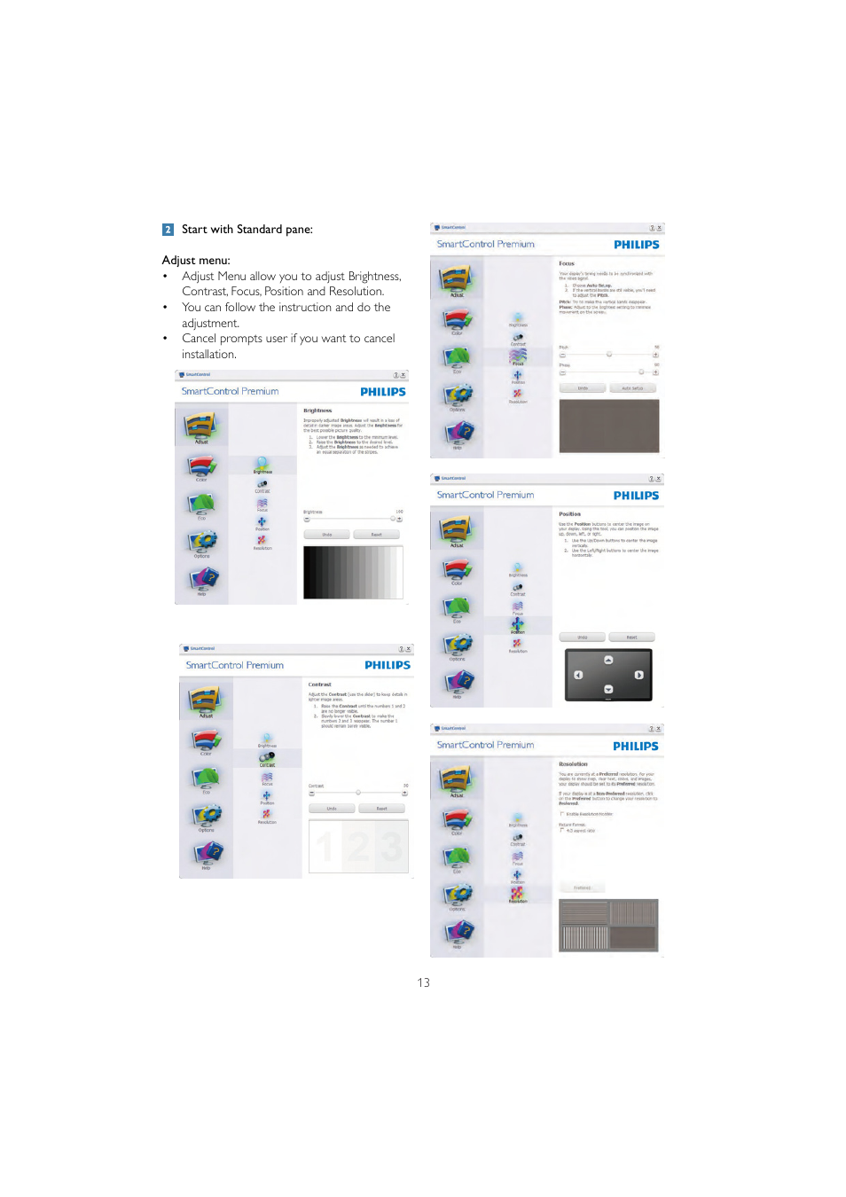 Philips 201B2CB-00 User Manual | Page 15 / 57