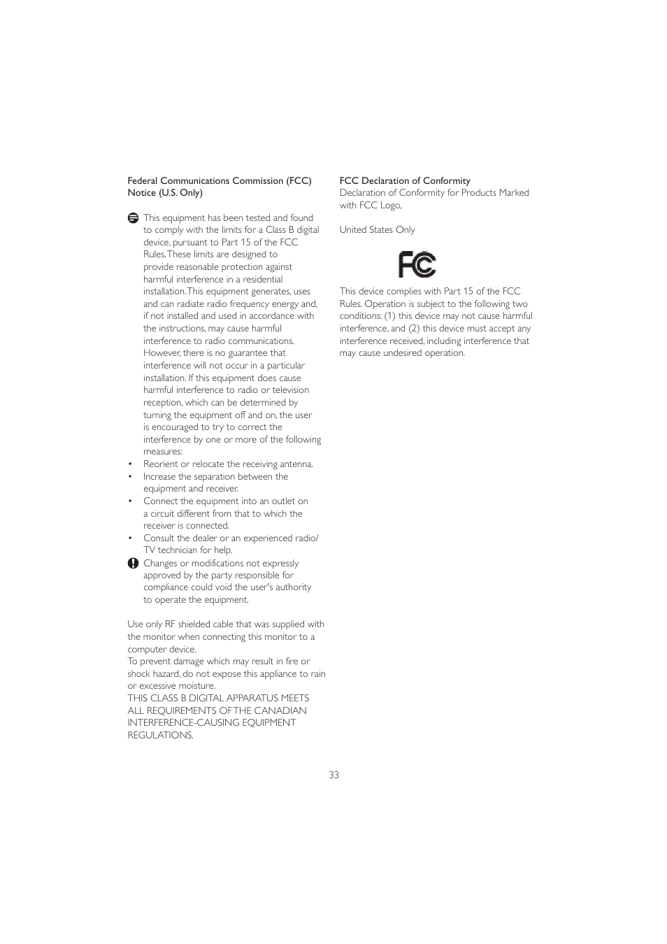 Philips 201B2CB-00 User Manual | Page 35 / 57