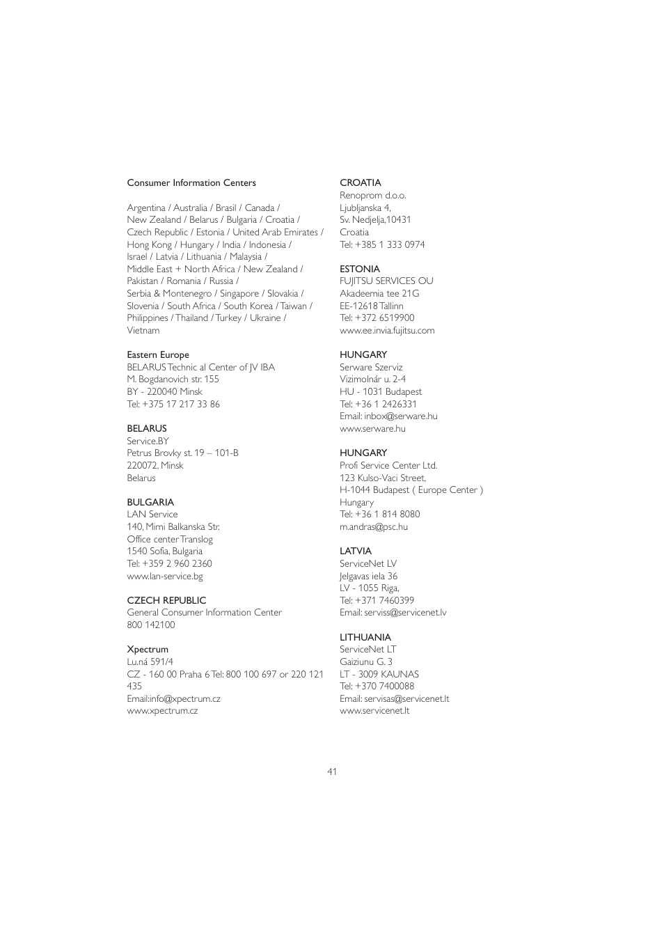 Philips 201B2CB-00 User Manual | Page 43 / 57